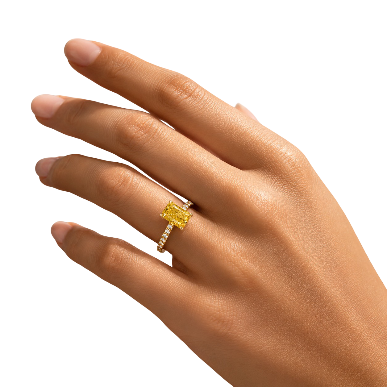Financier brilliant Diamond Ring