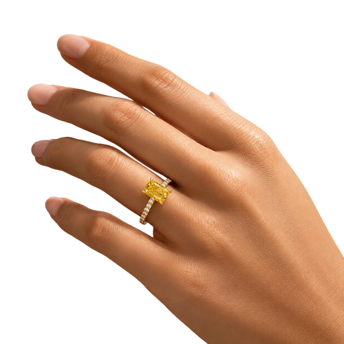 Financier brilliant Diamond Ring