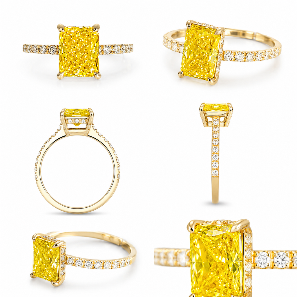 Financier brilliant Diamond Ring