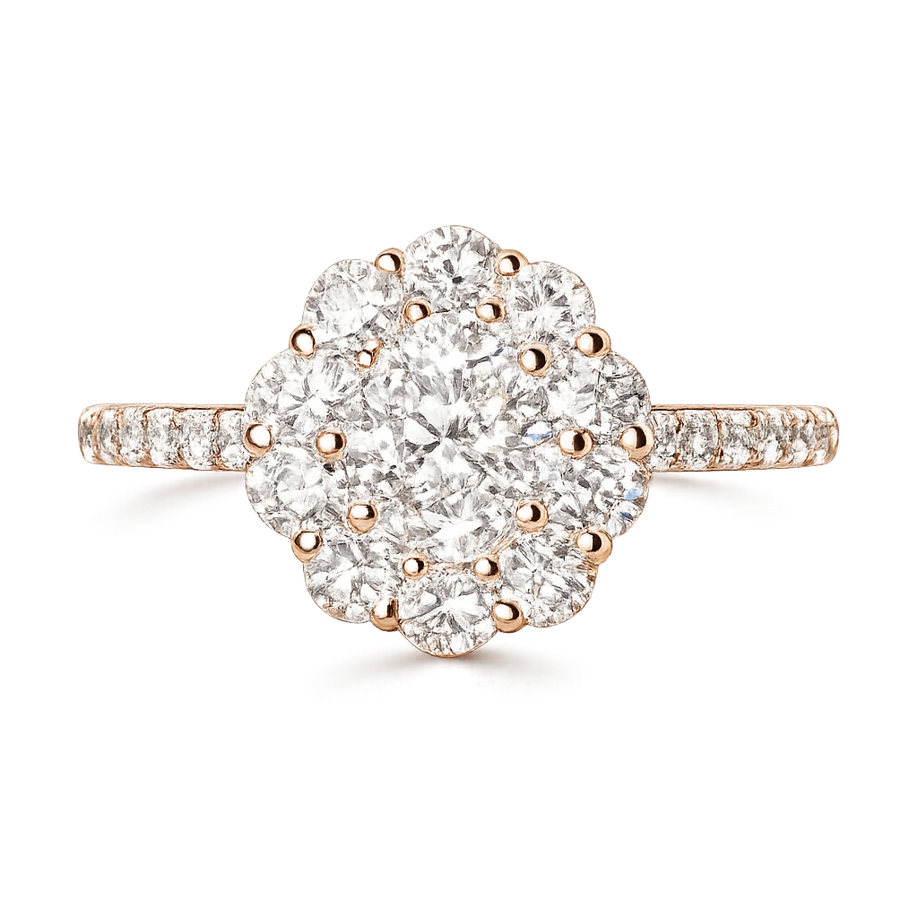 Pavlova Brilliant Diamond Ring