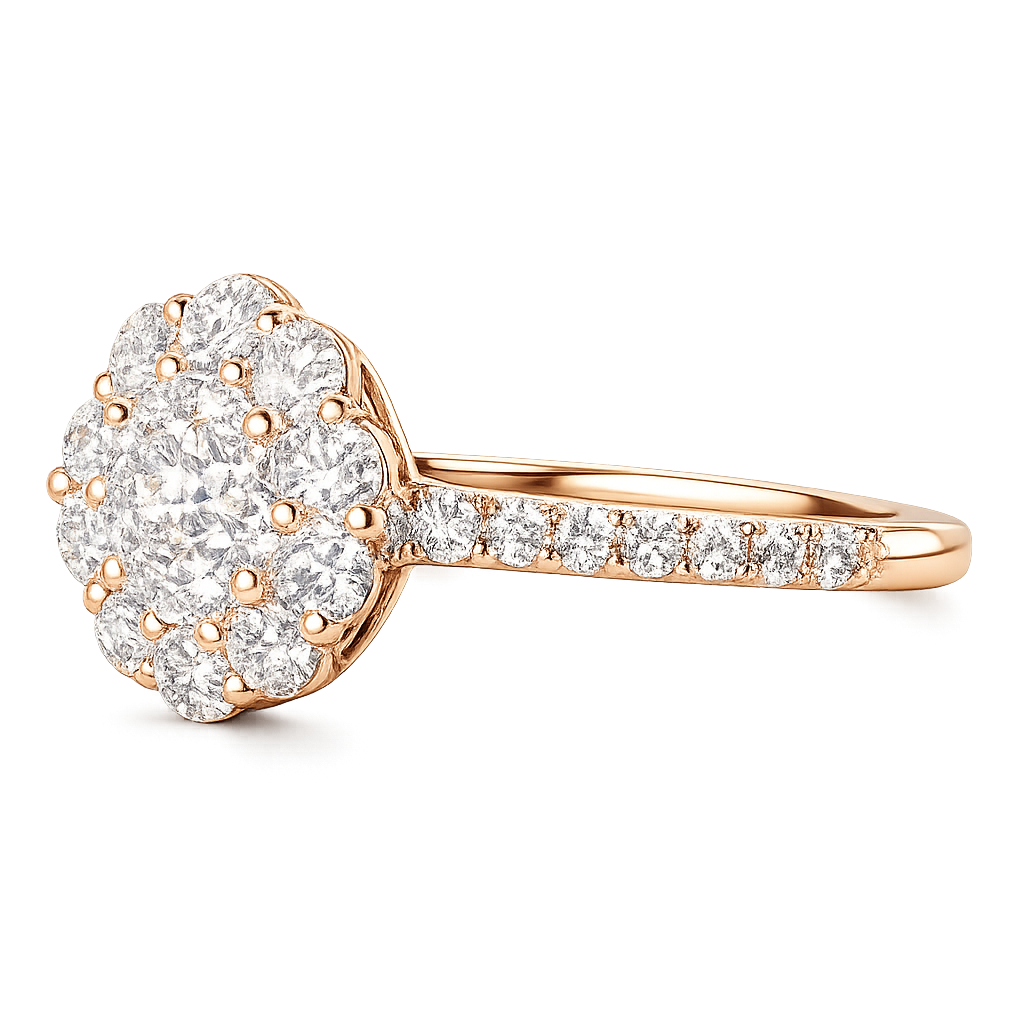 Pavlova Brilliant Diamond Ring