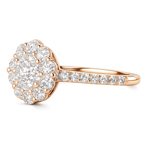 Pavlova Brilliant Diamond Ring