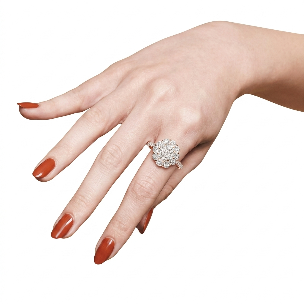 Pavlova Brilliant Diamond Ring