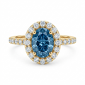 Trevi blue Diamond Ring